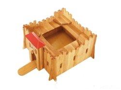 small wooden fort