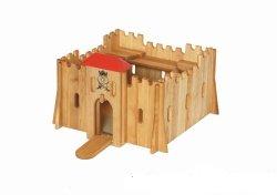 small wooden fort