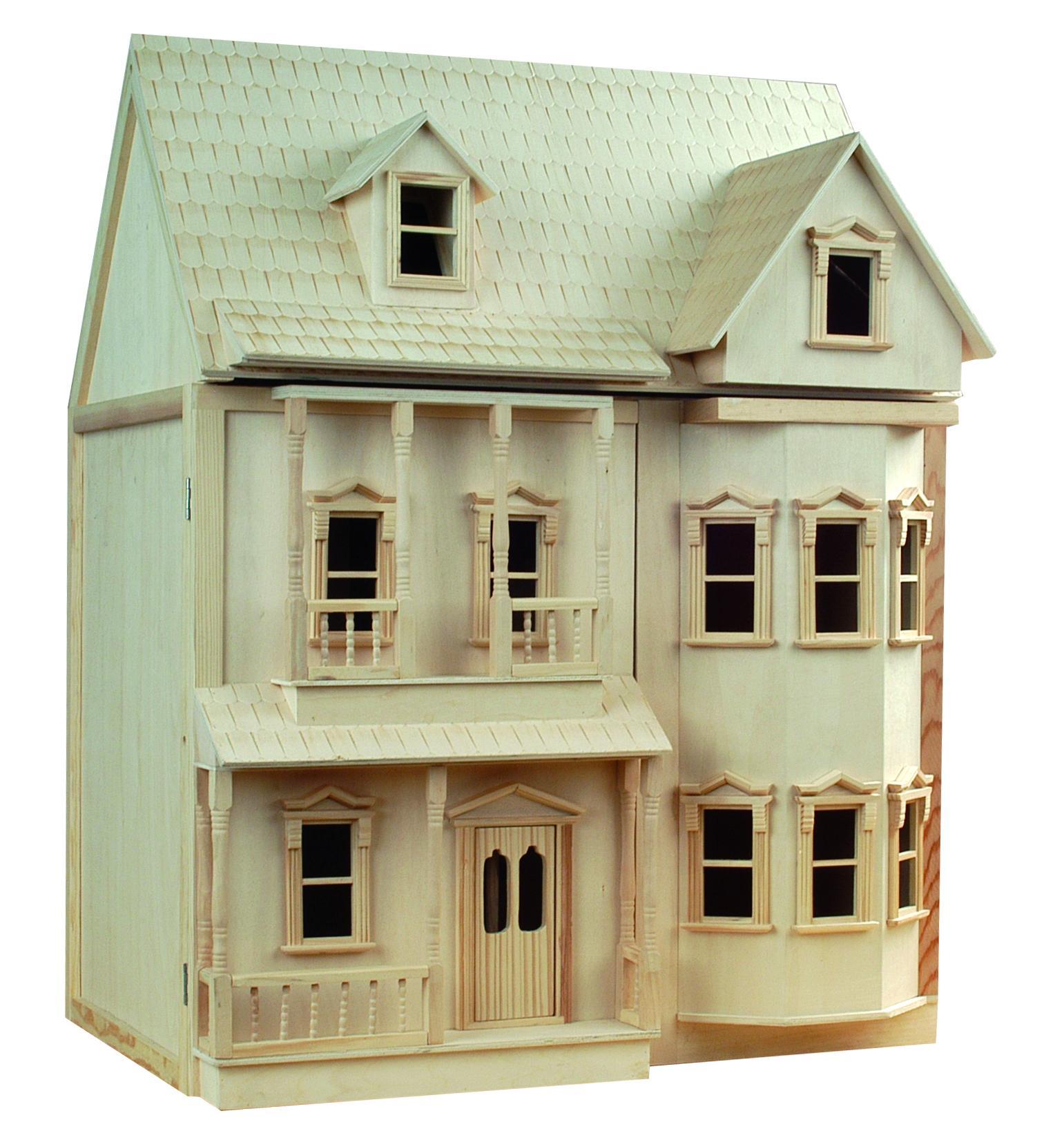 childrens wooden doll house